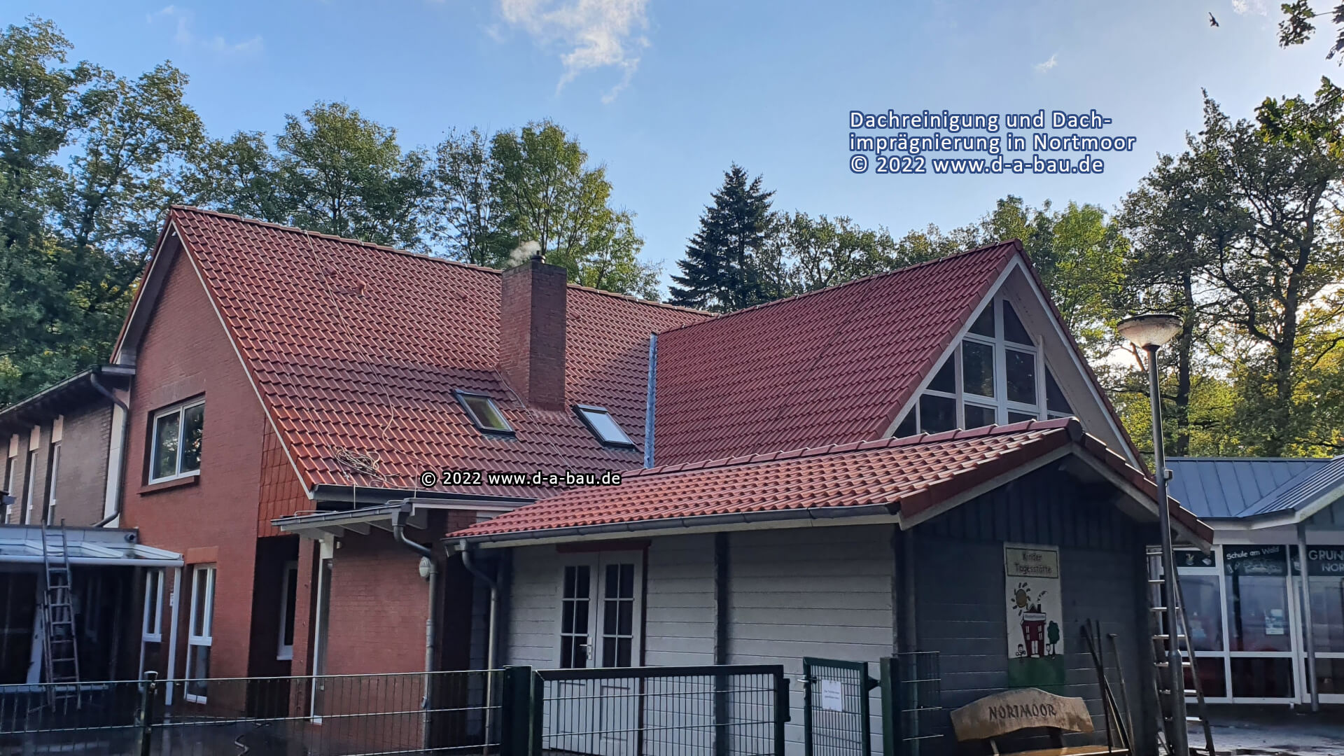 Dachimpraegnierung 2022 Nortmoor KiTa